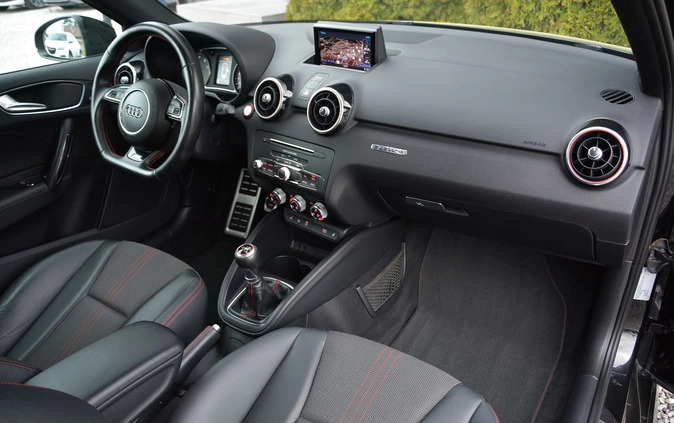 Audi S1 cena 79900 przebieg: 128000, rok produkcji 2014 z Jasień małe 106